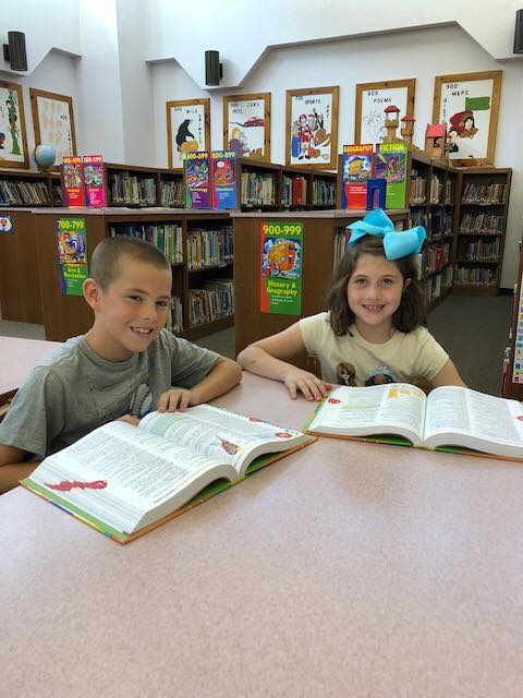 Students in Library